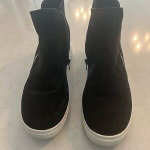 Madden Girl Black High-Top Sneakers